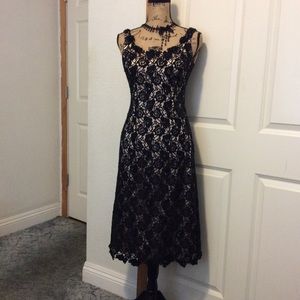 JS Boutique elegant lace dress.